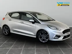 Silver Used 2019 Ford Fiesta ST-Line Hatchback | £10,195 (Fair price)