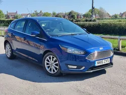 Blue Used 2016 Ford Focus Titanium Hatchback | £6,495 (Fair price)