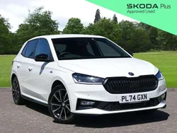 White Used 2025 Skoda Fabia Monte Carlo Hatchback | £21,395 (Expensive)