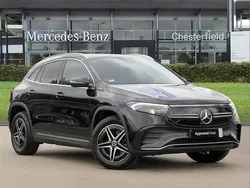 Black Used 2021 Mercedes EQA250 AMG line SUV | £19,850 (Fair price)