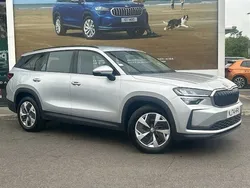 Brilliant silver metallic Used 2024 Skoda Kodiaq SE SUV | £30,500
