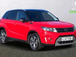 Red/black Used 2016 Suzuki Vitara SZ5 SUV | £11,699 (Fair price)