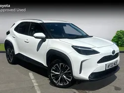 White Used 2022 Toyota Yaris Hybrid | £20,539 (Expensive)