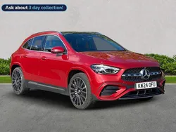 Red Used 2024 Mercedes GLA220 AMG Line Premium Plus SUV | £37,799