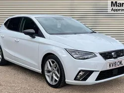 White Used 2019 Seat Ibiza FR Hatchback | £9,313 (Fair price)