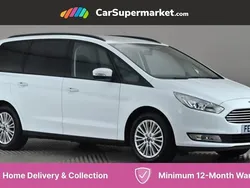 White Used 2017 Ford Galaxy Zetec MPV | £12,997 (Good price)