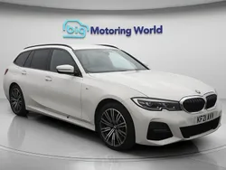 White Used 2021 BMW 330e M Sport Estate | £19,800 (Fair price)