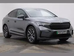 Graphite grey metallic Used 2023 Skoda Enyaq iV SportlinePlus SUV | £29,060 (Fair price)