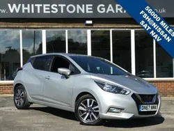 Silver Used 2017 Nissan Micra N-Connecta Hatchback | £7,750 (Fair price)