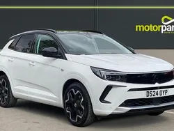 White Used 2024 Vauxhall Grandland X Ultimate SUV | £18,000 (A bit pricey)