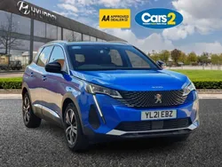 Blue Used 2021 Peugeot 3008 GTi Hatchback | £14,990 (Good price)