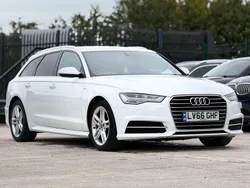 White Used 2016 Audi A6 S-Line Estate | £10,298 (Fair price)