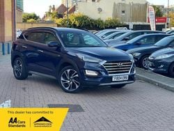 Blue Used 2020 Hyundai Tucson Premium SE SUV | £17,199 (Fair price)