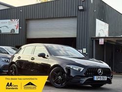 Black Used 2019 Mercedes A180 AMG line Hatchback | £13,990 (Fair price)
