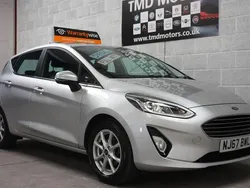 Silver Used 2018 Ford Fiesta Zetec Hatchback | £6,595 (Good price)