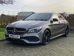 Grey Used 2018 Mercedes CLA180 AMG line Sedan | £14,695 (Fair price)