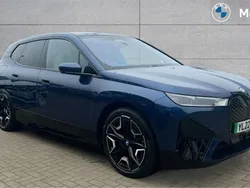 Blue Used 2022 BMW iX M Sport SUV | £36,959 (Fair price)