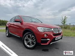 Red Used 2017 BMW X4 xLine SUV | £17,490 (Fair price)