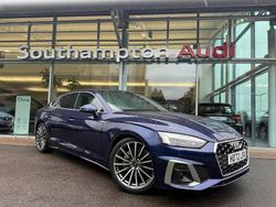 Blue Used 2023 Audi A5 Sportback S-Line Hatchback | £29,950 (Fair price)