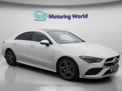 White Used 2020 Mercedes CLA180 AMG line Sedan | £23,400 (Fair price)