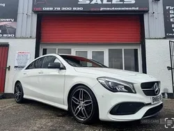 White Used 2016 Mercedes CLA220 AMG line Sedan | £12,495 (Fair price)