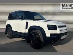 White Used 2022 Land Rover Defender SE Dynamic SUV | £48,790 (Super price)