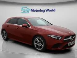 Red Used 2021 Mercedes A200 AMG line Hatchback | £18,400 (Fair price)