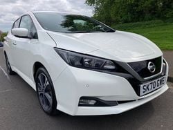 White Used 2020 Nissan Leaf N-Connecta Hatchback | £9,895 (Fair price)
