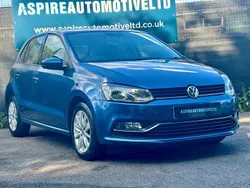 Blue Used 2014 VW Polo SE Hatchback | £6,149 (A bit pricey)