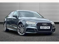 Grey Used 2017 Audi A3 Black Edition Sedan | £13,950 (Fair price)