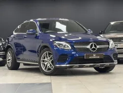 Blue Used 2018 Mercedes GLC350 AMG line Coupe | £16,995