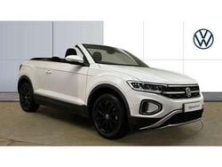 White Used 2022 VW T-Roc Cabriolet Style Cabriolet | £18,677 (Good price)