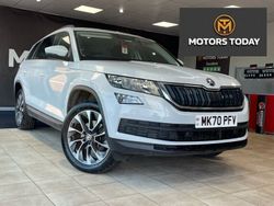 White Used 2020 Skoda Kodiaq SE Drive SUV | £17,990 (Fair price)