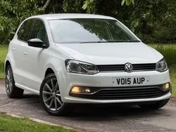 White Used 2015 VW Polo Design Hatchback | £7,995 (Fair price)