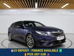 Blue Used 2019 Kia Optima GT-Line S Estate | £11,449 (Fair price)