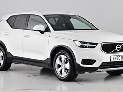 White Used 2021 Volvo XC40 Momentum SUV | £21,150 (Good price)