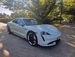 White Used 2020 Porsche Taycan Performance Package Sedan | £48,950 (A bit pricey)