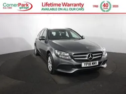 Grey Used 2018 Mercedes C200 SE Estate | £13,999 (Good price)