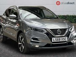 Paint metallic Used 2018 Nissan Qashqai Tekna SUV | £11,250 (Fair price)
