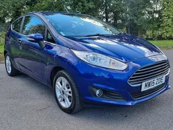 Blue Used 2015 Ford Fiesta Zetec Hatchback | £4,195 (Fair price)