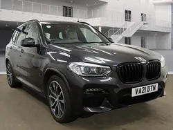 Grey Used 2021 BMW X3 M Sport SUV | £25,991 (Fair price)