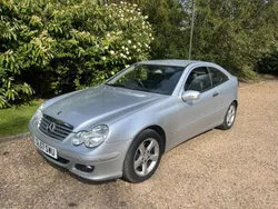Silver Used 2007 Mercedes C180 SE Coupe | £2,900 (Fair price)