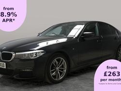 Black Used 2020 BMW 520 M Sport Sedan | £18,277 (Good price)