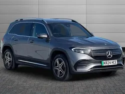 Mountain grey Used 2024 Mercedes EQB350 AMG line SUV | £30,990 (Fair price)