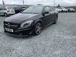 Black Used 2015 Mercedes CLA180 AMG Sedan | £10,895 (A bit pricey)