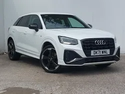 White Used 2021 Audi Q2 Black Edition SUV | £22,298 (Expensive)