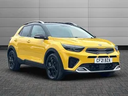 Yellow Used 2021 Kia Stonic GT-Line S SUV | £12,995 (Fair price)