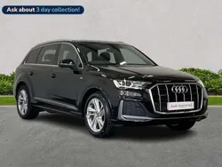 Black Used 2022 Audi Q7 S-Line SUV | £42,207 (Super price)