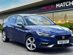 Blue Used 2021 Seat Leon FR Hatchback | £15,890 (A bit pricey)