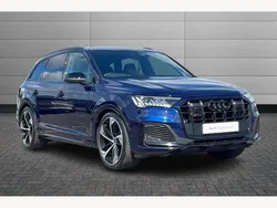 Blue Used 2022 Audi SQ7 Black Edition SUV | £54,350 (Super price)